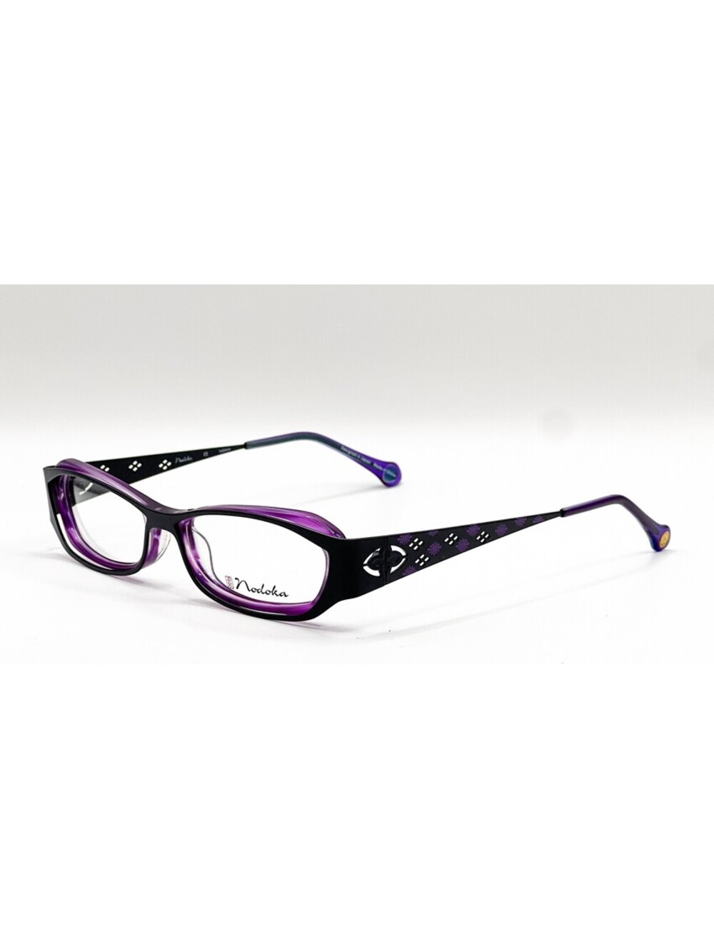 NEW CHARMANT NODOKA ND10171 BK BLACK AUTHENTIC EYEGLASSES 48-16